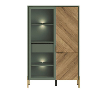 Витрина Сиена REG1W1D/140 с подсветкой