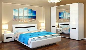 Спальня Ацтека белый 3