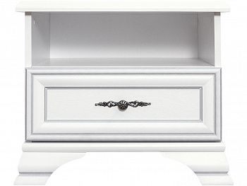 Тумба прикроватная Кентаки KOM1S белый