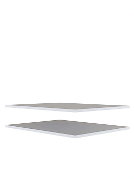 Комплект полок шкафа МОБИ (MOBI) POL/75/56 (2 шт.) к шкафу SZF/75, белый