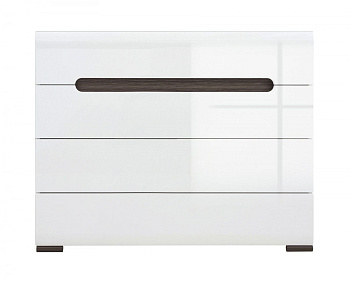 Комод Ацтека KOM4S/8/11 белый